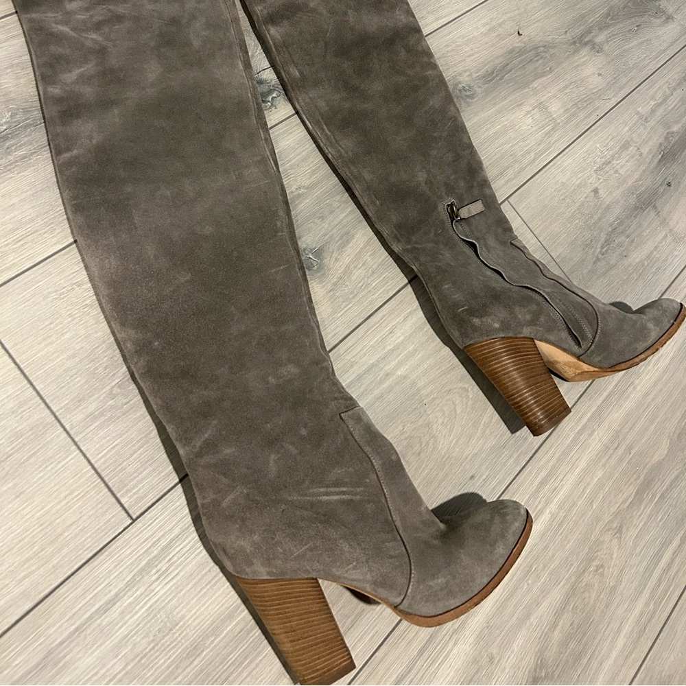 Club Monaco thigh high boots